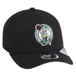 Bone Unissex New Era 9SEVENTY Stretch Snap NBA Boston Celtics PRETO-70957743- -3-